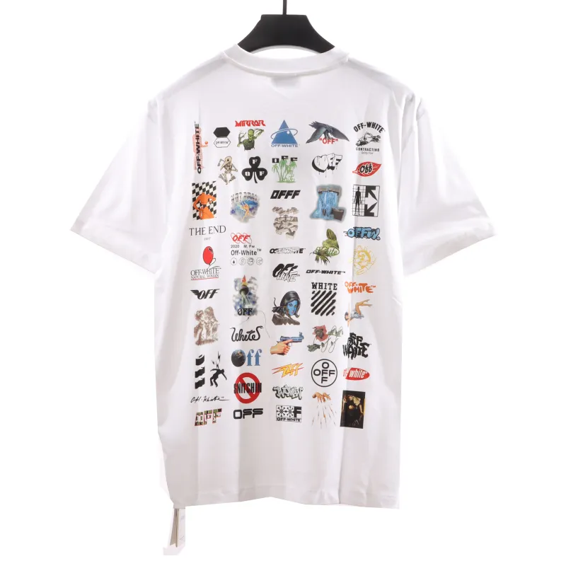 Off White Anniversary LOGO T-Shirt 0543
