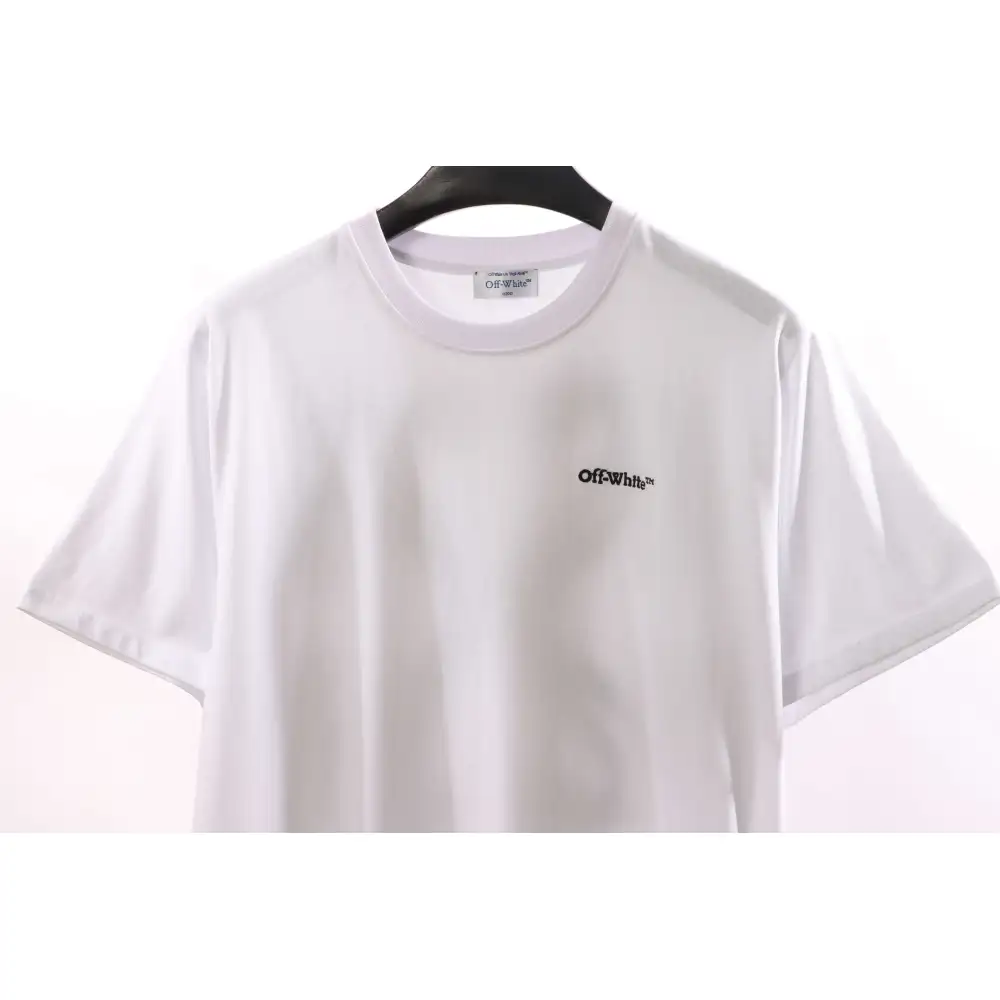 Off White Embroidered arrows T-Shirt 0543