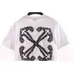 Off White Embroidered arrows T-Shirt 0543