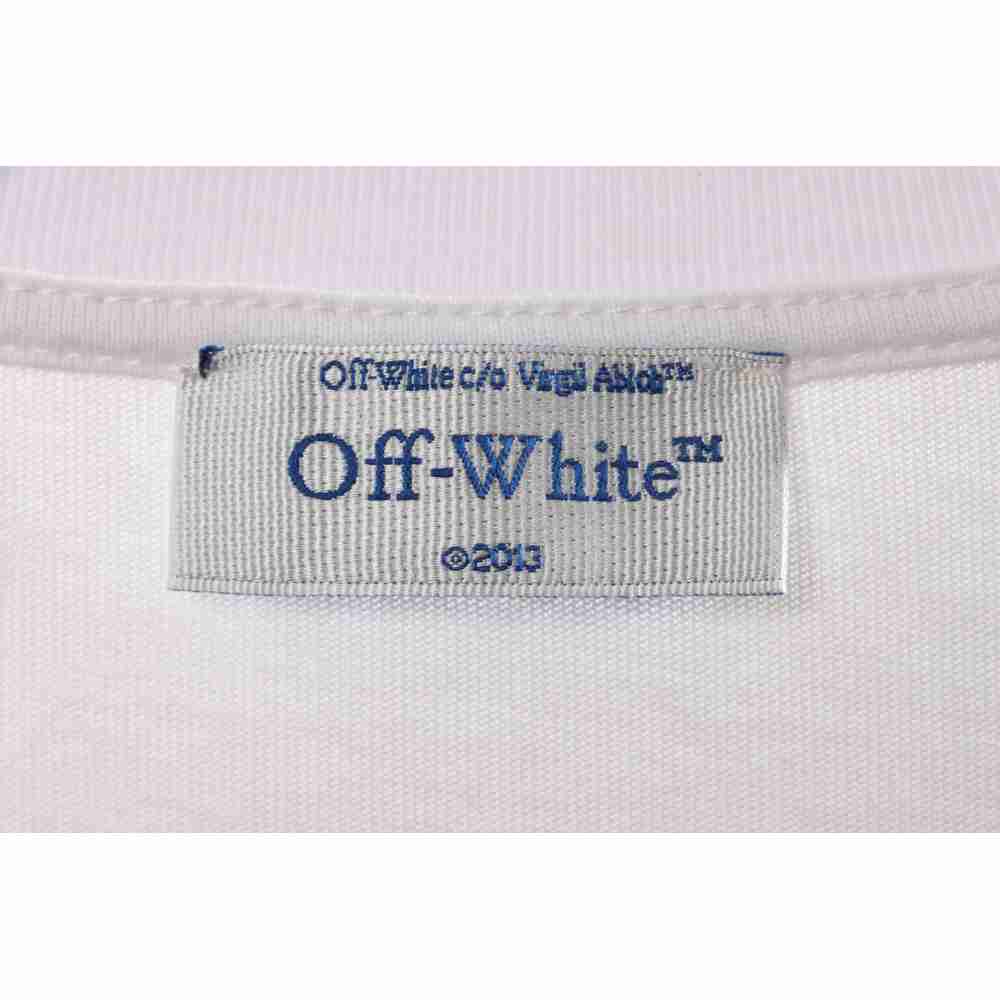 Off White Embroidered arrows T-Shirt 0543