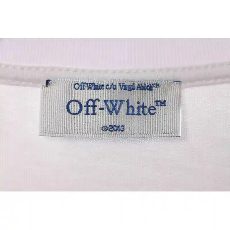 Off White Embroidered arrows T-Shirt 0543