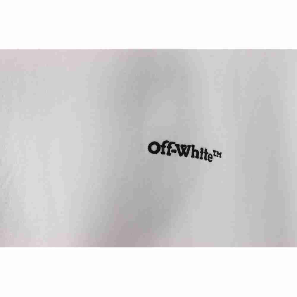 Off White Embroidered arrows T-Shirt 0543