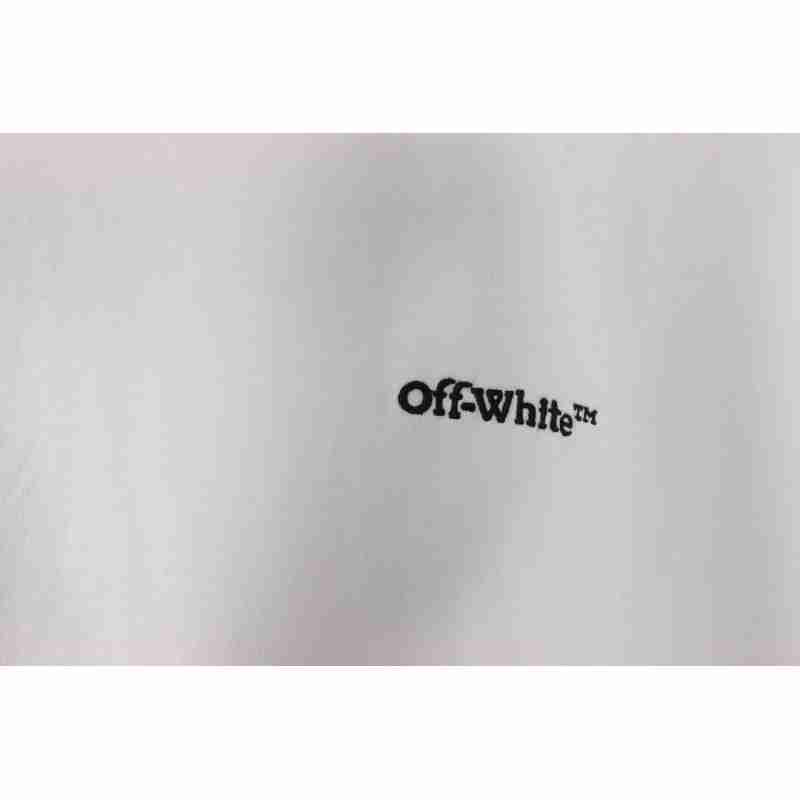 Off White Embroidered arrows T-Shirt 0543