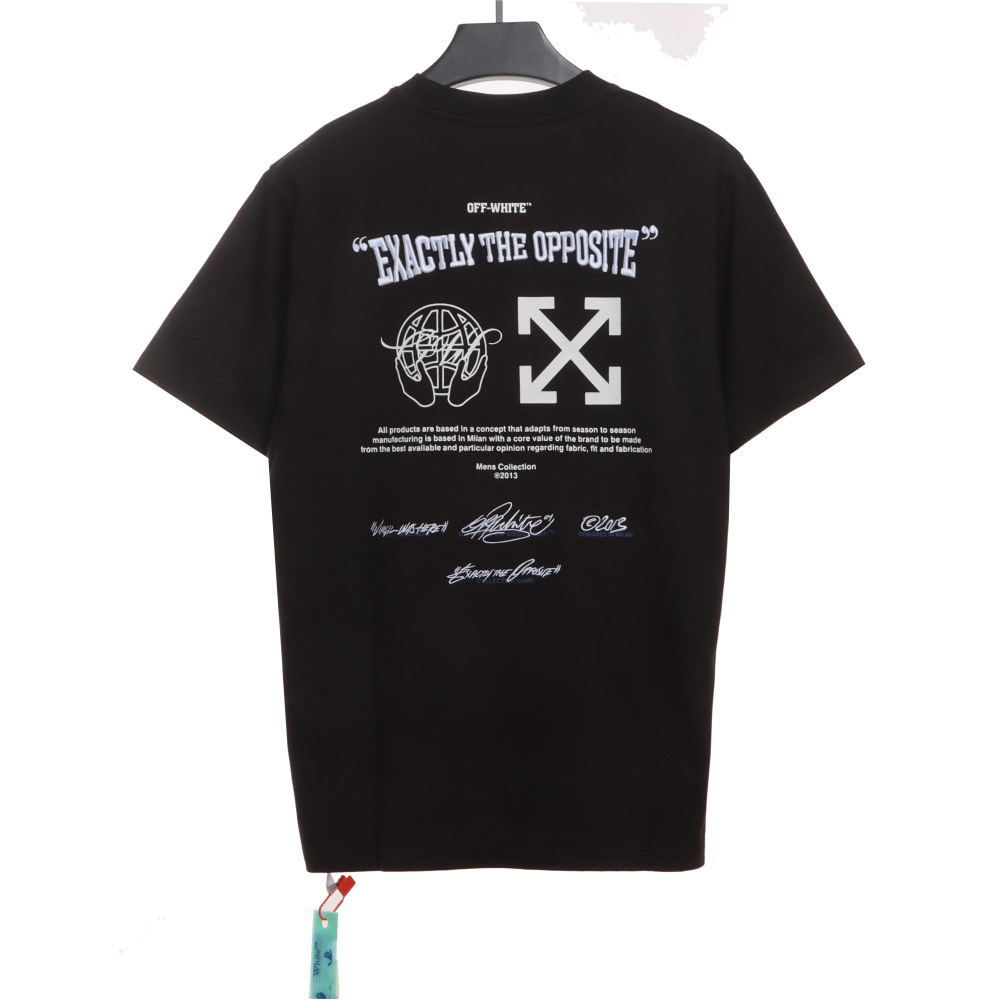 Off White Embroidered logo arrows T-Shirt 0543