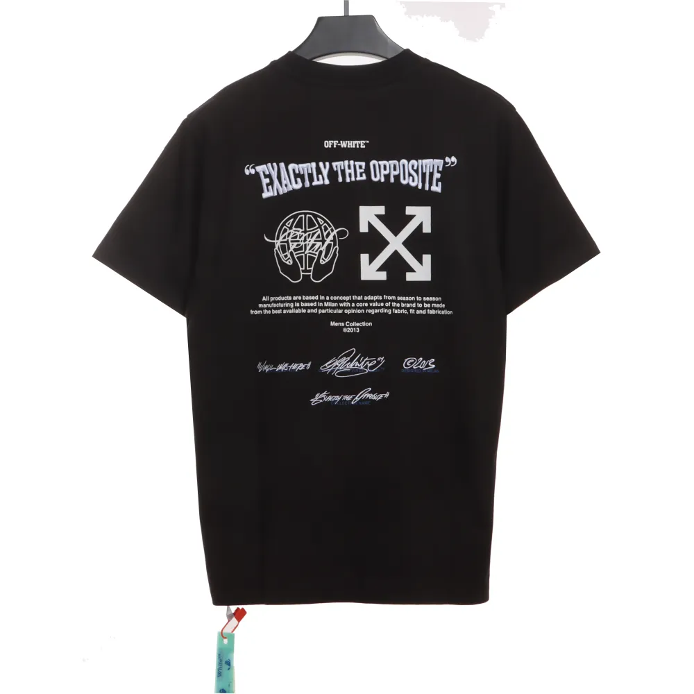 Off White Embroidered logo arrows T-Shirt 0543