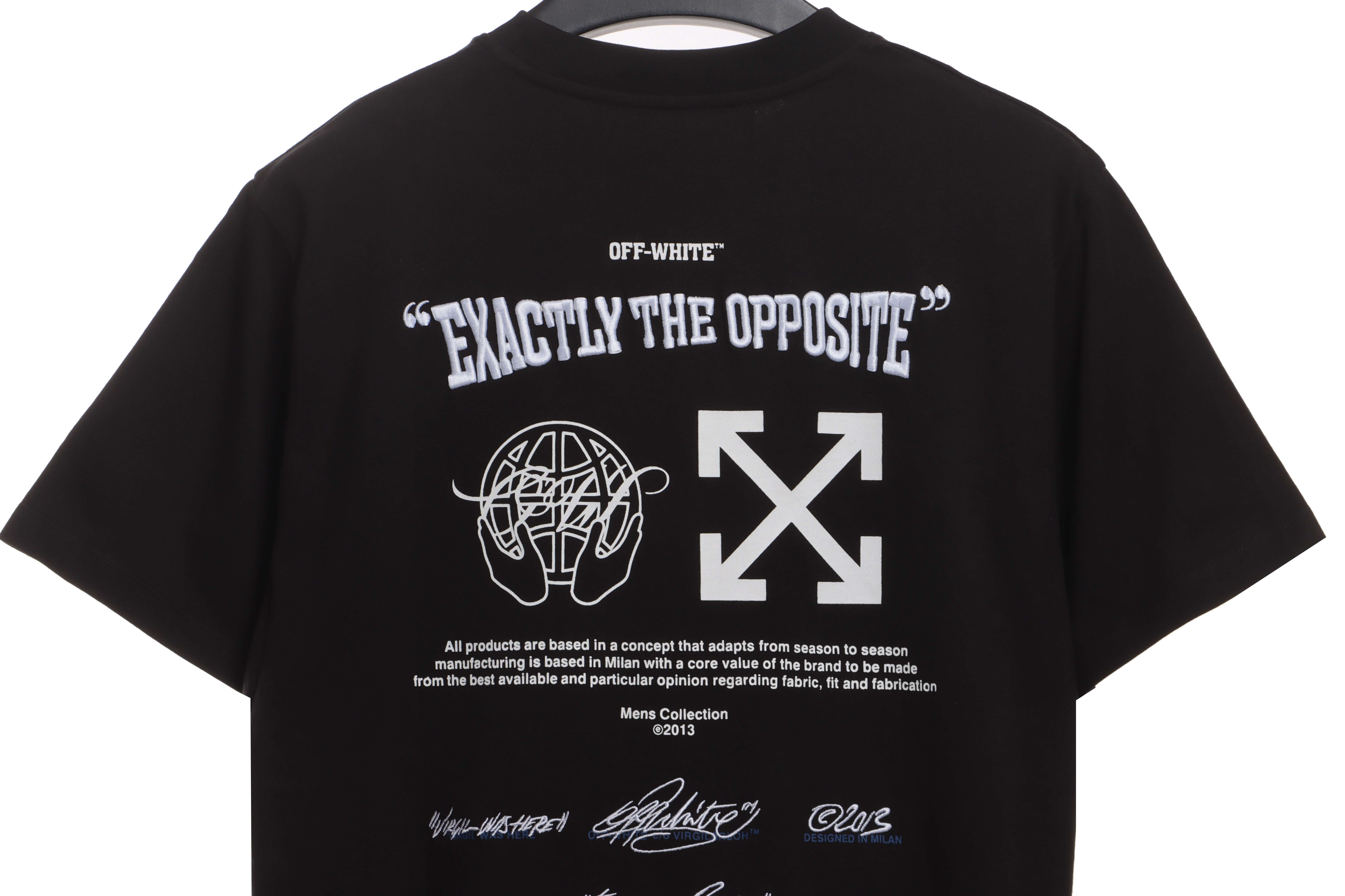 Off White Embroidered logo arrows T-Shirt 0543