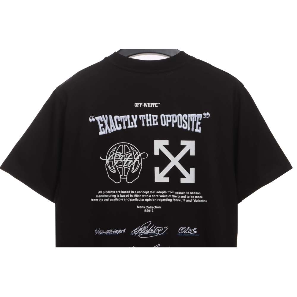 Off White Embroidered logo arrows T-Shirt 0543