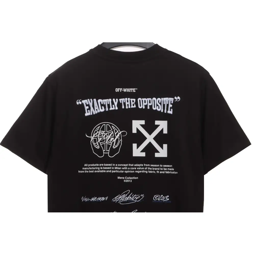 Off White Embroidered logo arrows T-Shirt 0543
