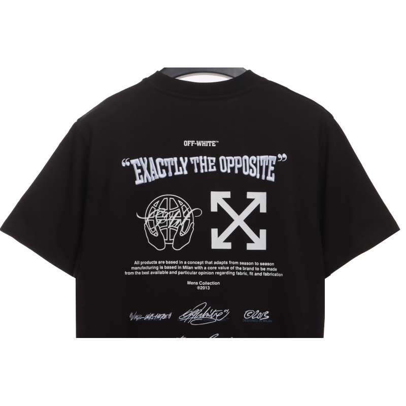 Off White Embroidered logo arrows T-Shirt 0543
