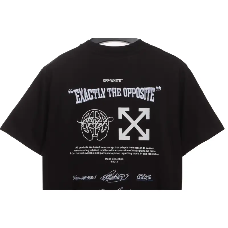 Off White Embroidered logo arrows T-Shirt 0543