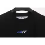 Off White Embroidered logo arrows T-Shirt 0543