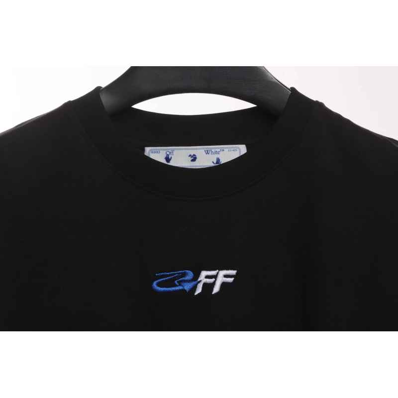 Off White Embroidered logo arrows T-Shirt 0543