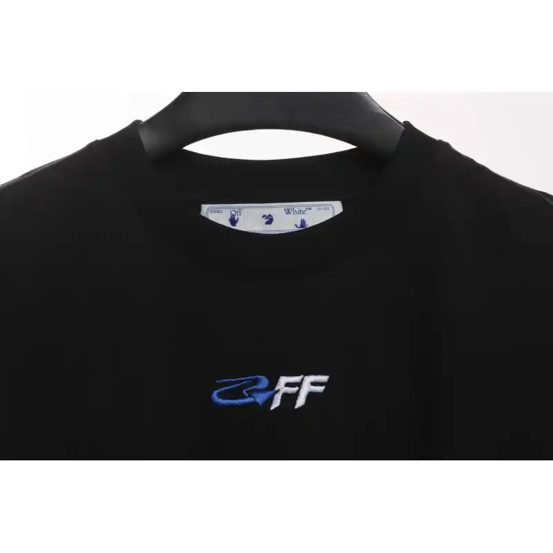 Off White Embroidered logo arrows T-Shirt 0543