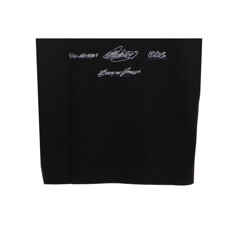 Off White Embroidered logo arrows T-Shirt 0543