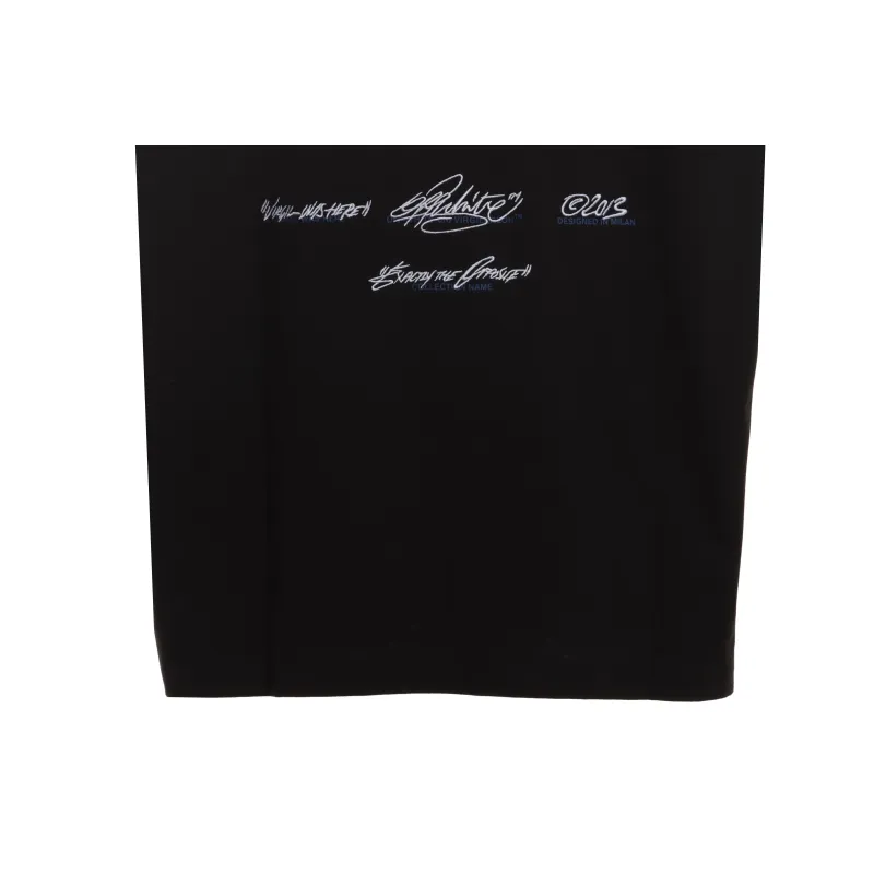 Off White Embroidered logo arrows T-Shirt 0543