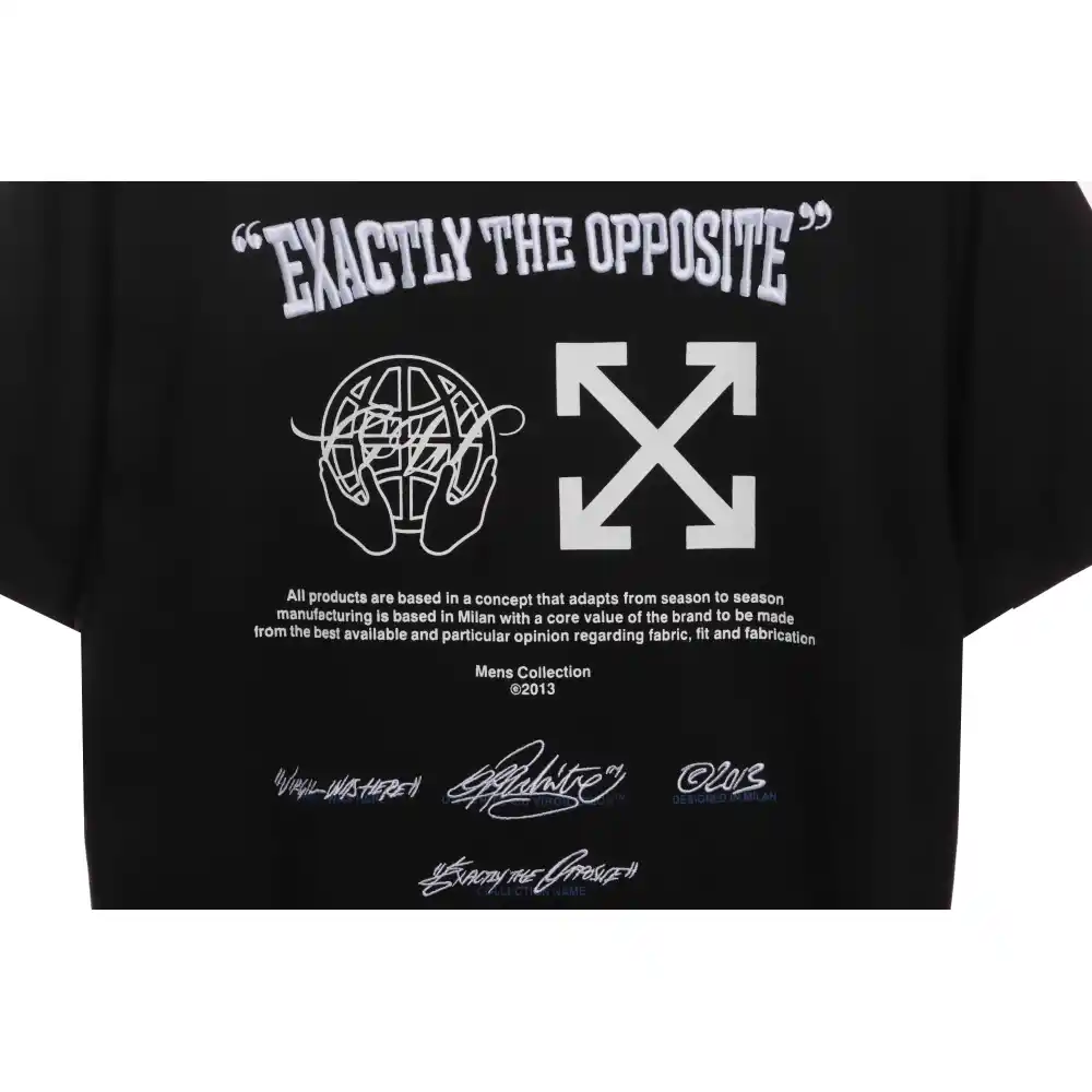 Off White Embroidered logo arrows T-Shirt 0543