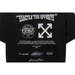 Off White Embroidered logo arrows T-Shirt 0543