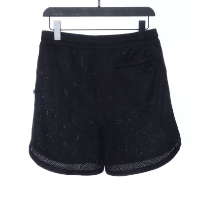 Off White Logo twill print shorts 0543 02