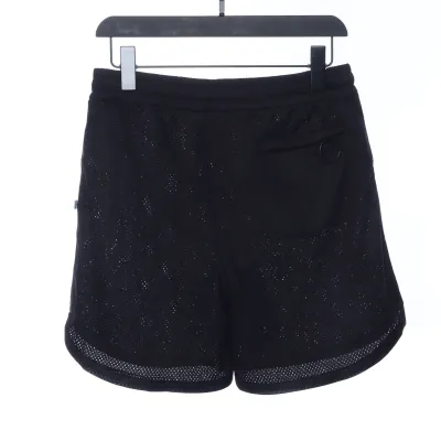 Off White Logo twill print shorts 0543 02