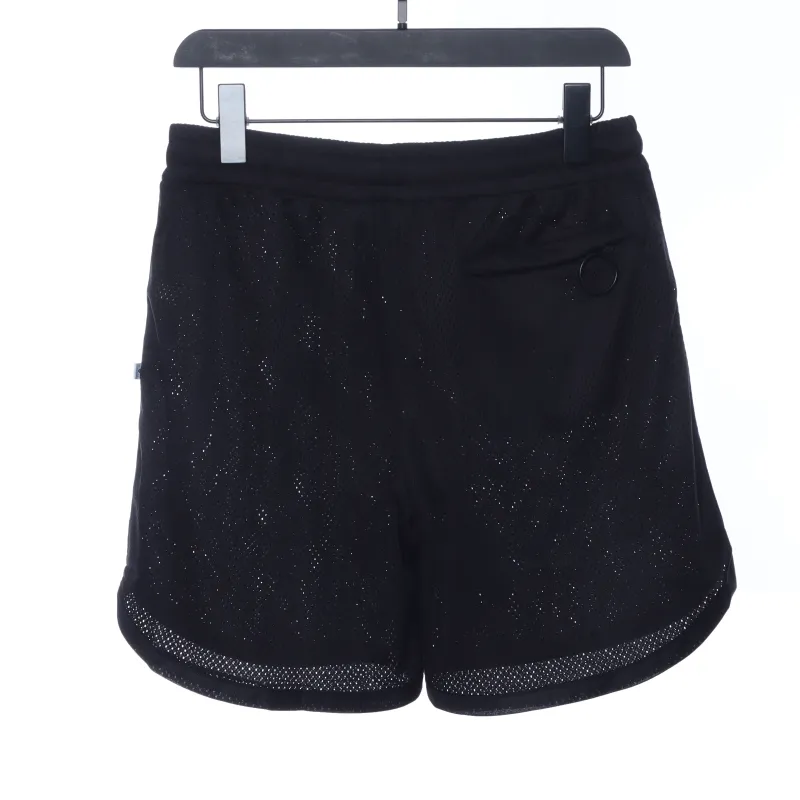 Off White Logo twill print shorts 0543