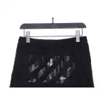 Off White Logo twill print shorts 0543