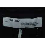 Off White Logo twill print shorts 0543