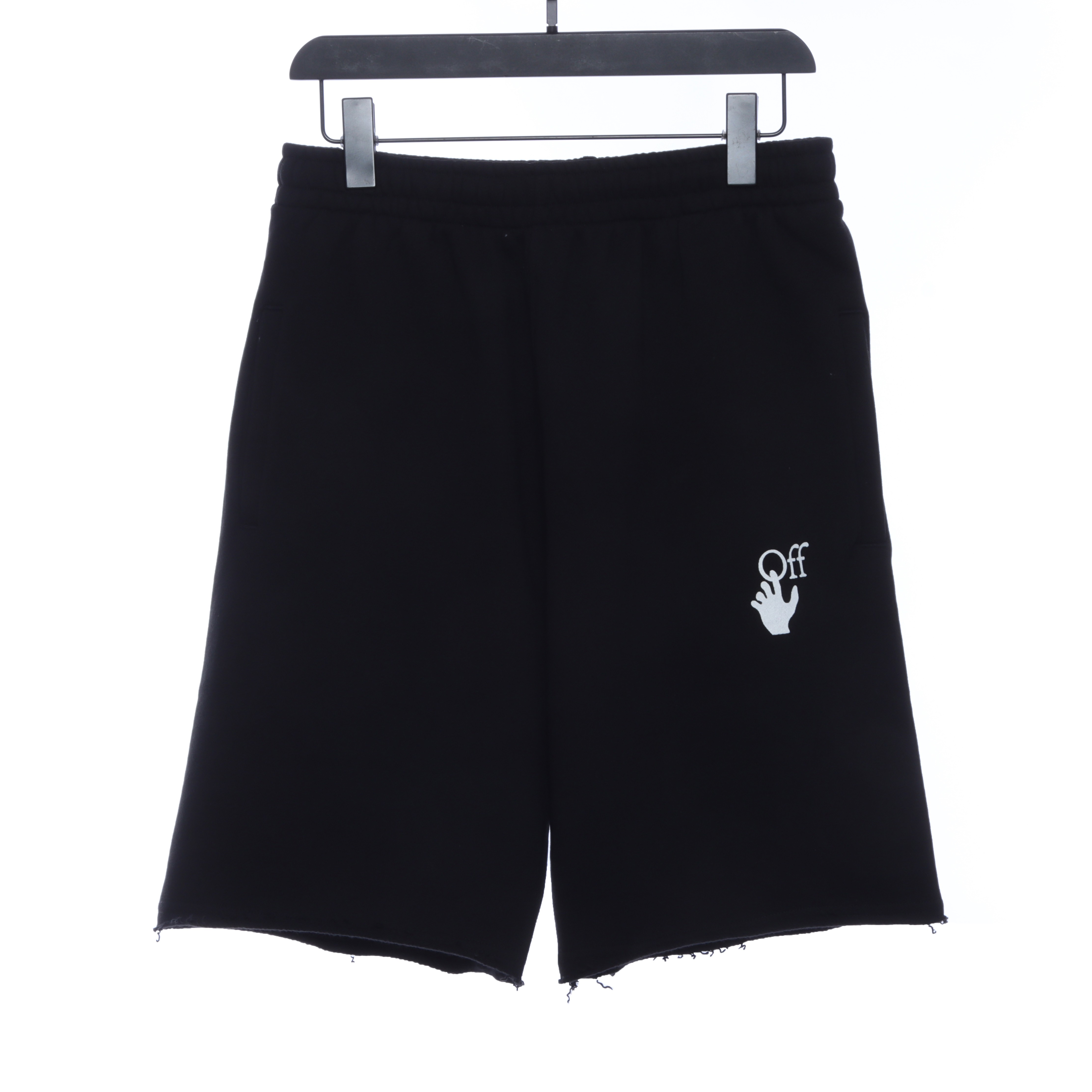 Off White Purple twill shorts 0543
