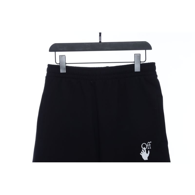Off White Purple twill shorts 0543