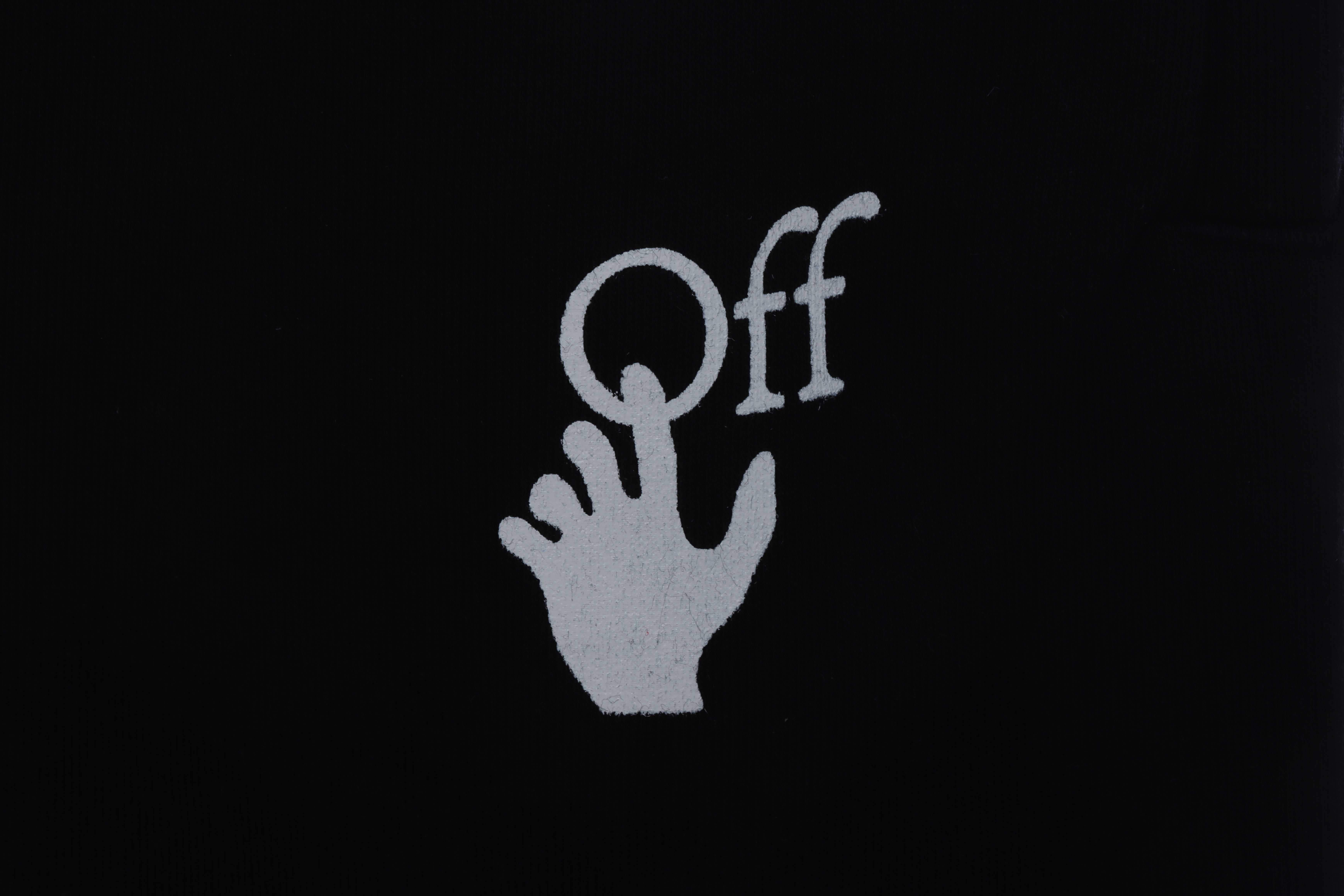 Off White Purple twill shorts 0543