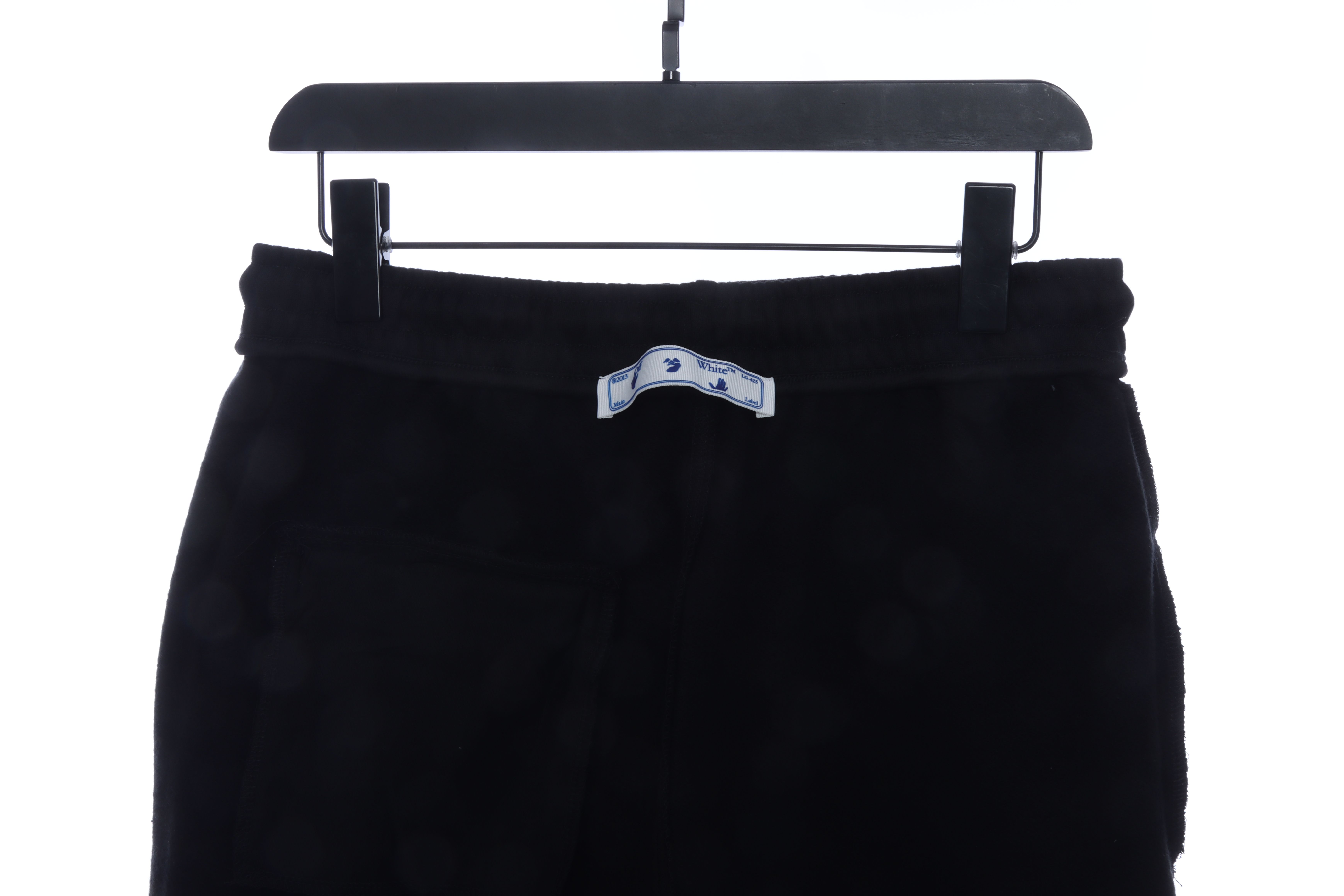 Off White Purple twill shorts 0543