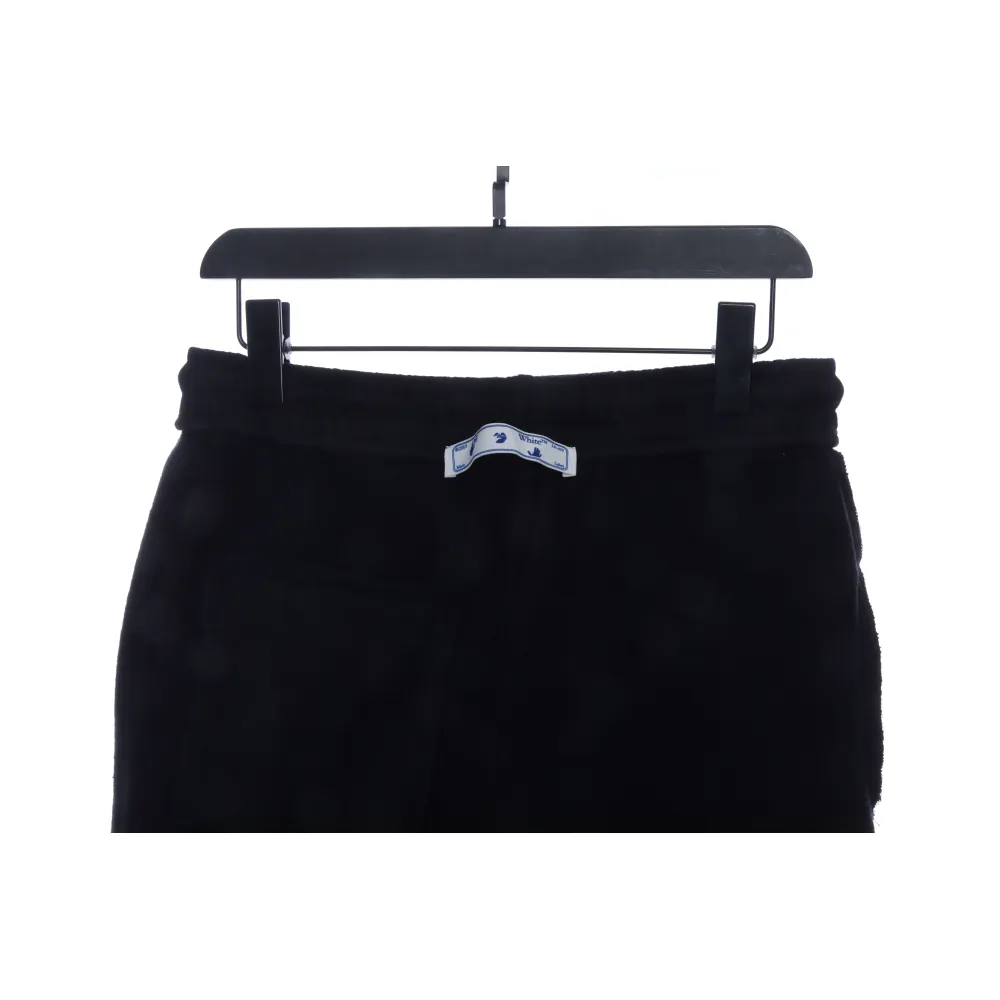 Off White Purple twill shorts 0543
