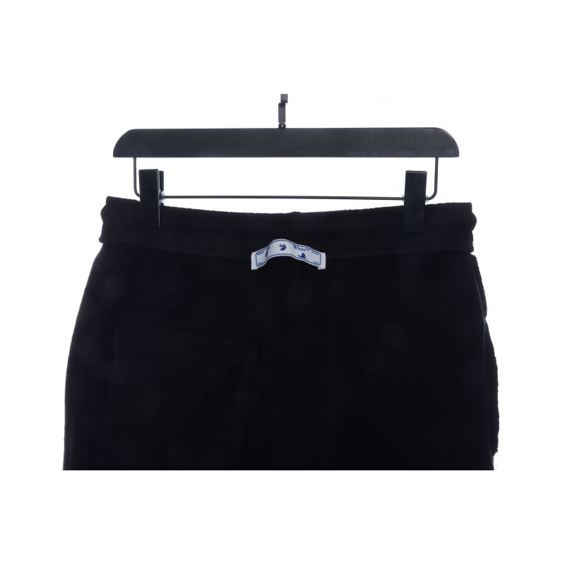 Off White Purple twill shorts 0543