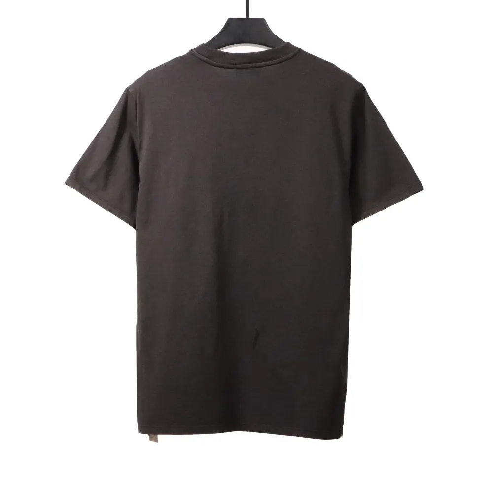 Off White Washed Blue Arrow T-Shirt 0543