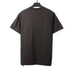 Off White Washed Blue Arrow T-Shirt 0543