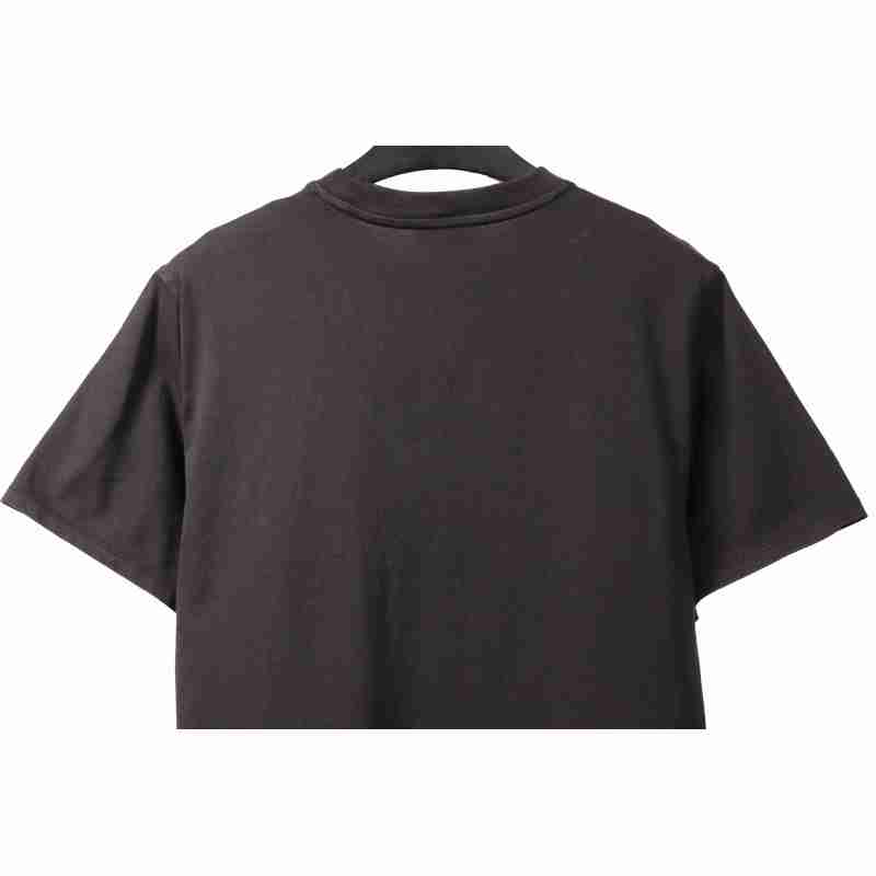 Off White Washed Blue Arrow T-Shirt 0543