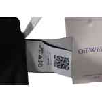 Off White Washed Blue Arrow T-Shirt 0543