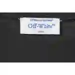 Off White Washed Blue Arrow T-Shirt 0543