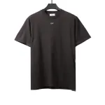Off White Water-washed old man T-Shirt 0543