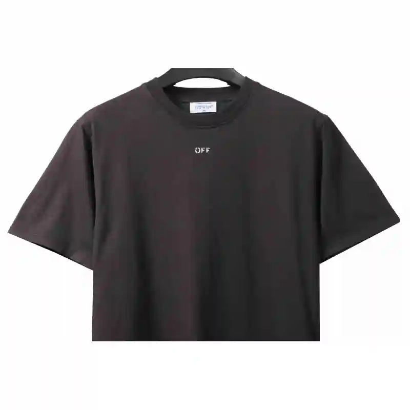 Off White Water-washed old man T-Shirt 0543