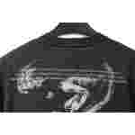 Off White Water-washed old man T-Shirt 0543
