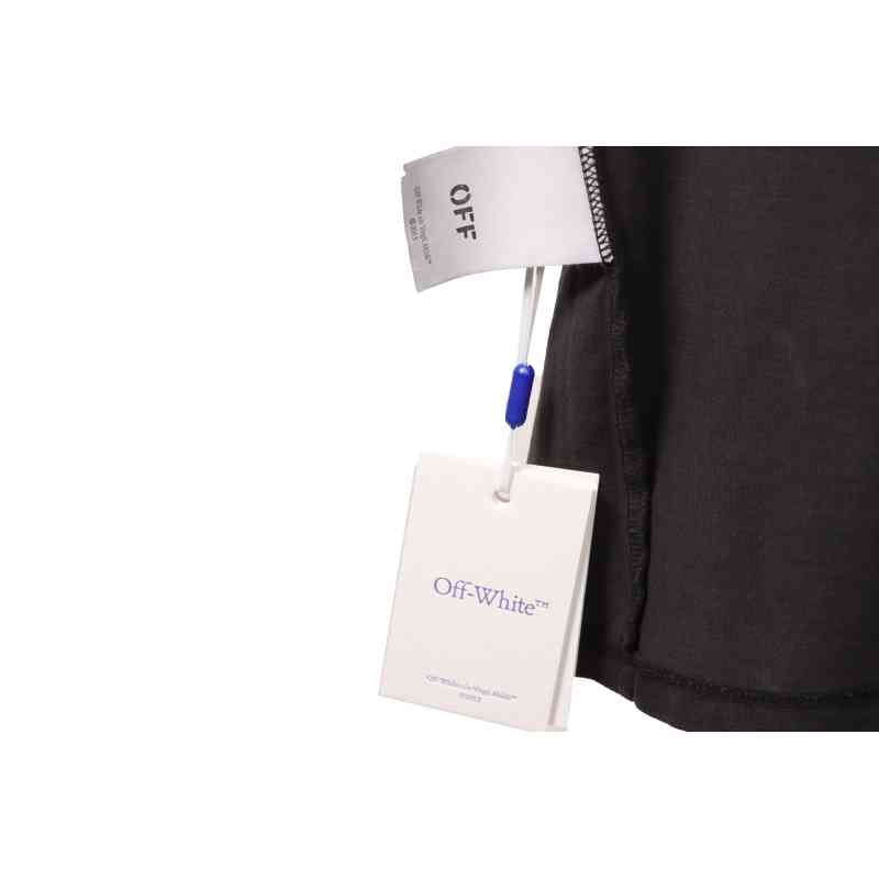 Off White Water-washed old man T-Shirt 0543