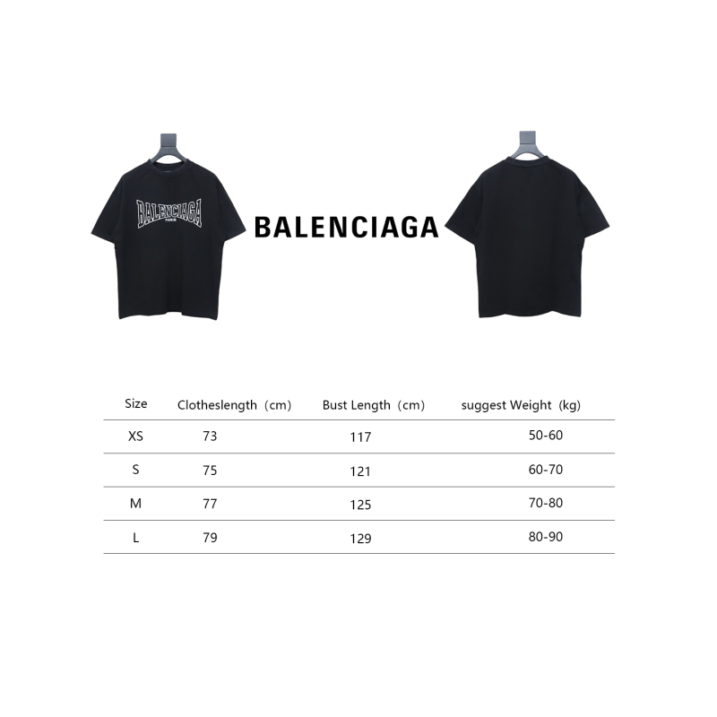 Balenciaga 25ss Crack T-shirt