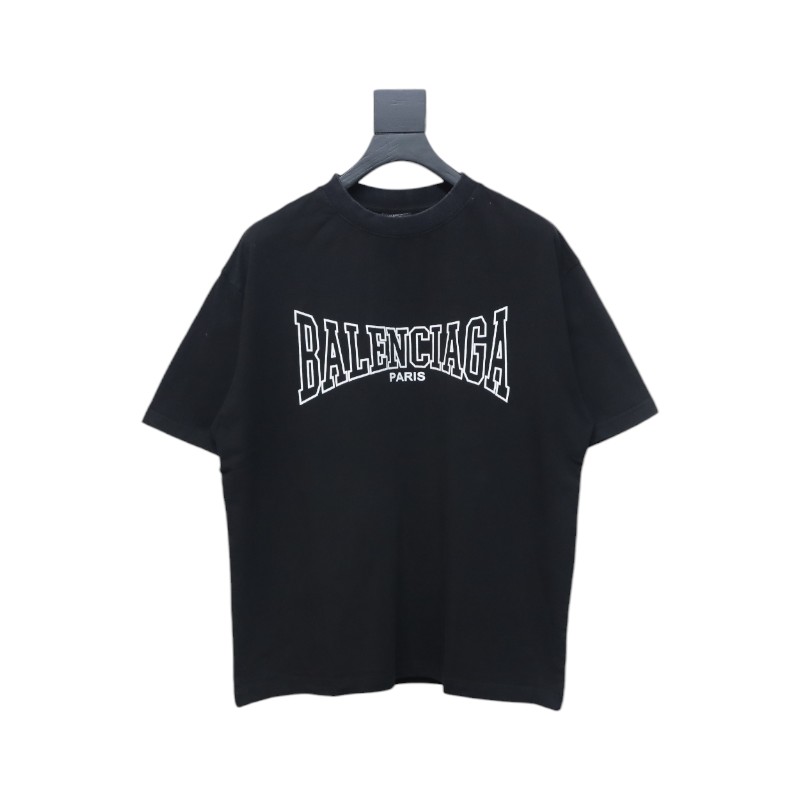 Balenciaga 25ss Crack T-shirt