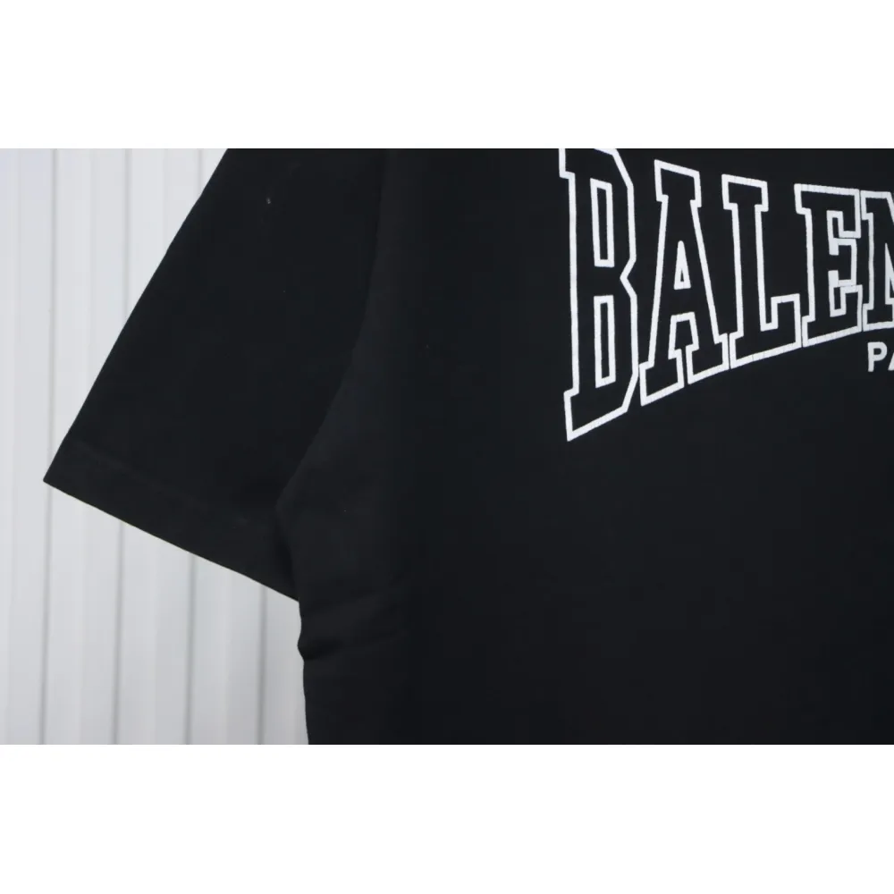 Balenciaga 25ss Crack T-shirt