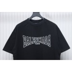 Balenciaga 25ss Crack T-shirt