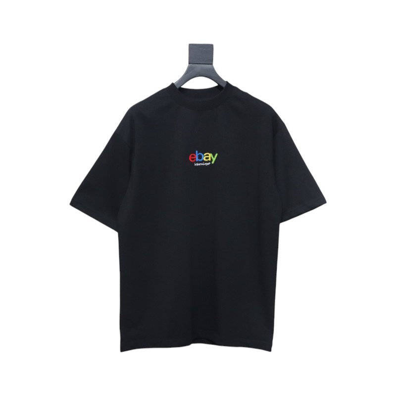 Balenciaga 25ss eBay Brushed Embroidery T-shirt