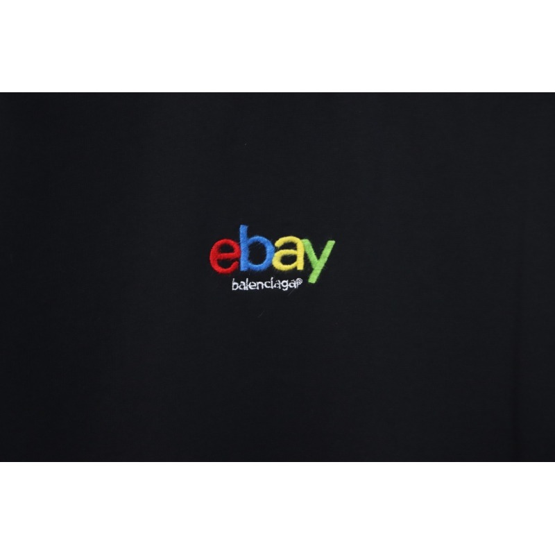 Balenciaga 25ss eBay Brushed Embroidery T-shirt