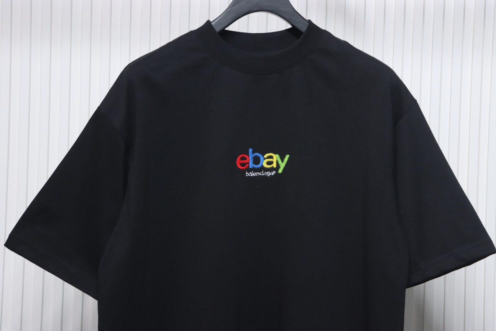 Balenciaga 25ss eBay Brushed Embroidery T-shirt