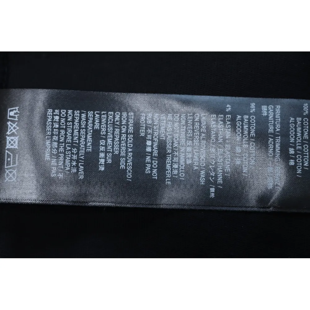 Balenciaga 25ss eBay Brushed Embroidery T-shirt