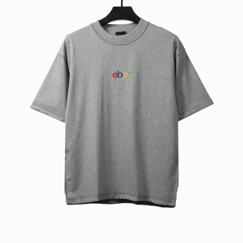 Balenciaga 25ss eBay Brushed Embroidery T-shirt